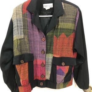 Vintage Helene Designer Portrait jacket